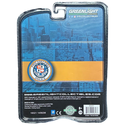 CHASE CAR GreenLight Hobby Exclusive 1986 Chevrolet M1008 Philadelphia Police 1:64 GL30241-CHASE