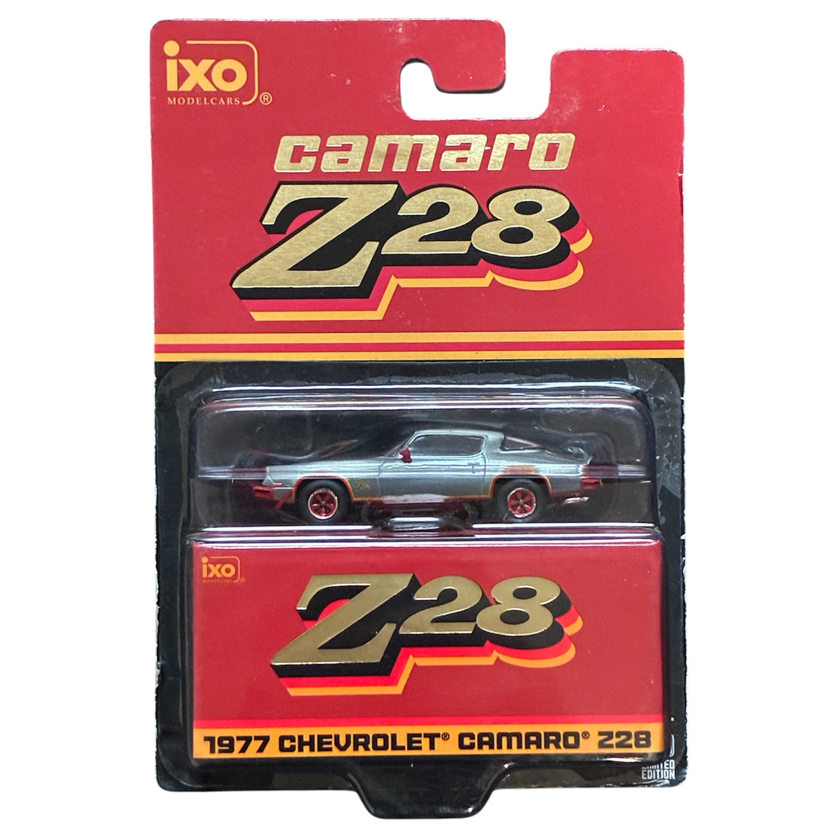 CHASE CAR IXO Models Chevrolet Camaro Z28 1977 RAW CHASE 1:64 IA64010-CHASE