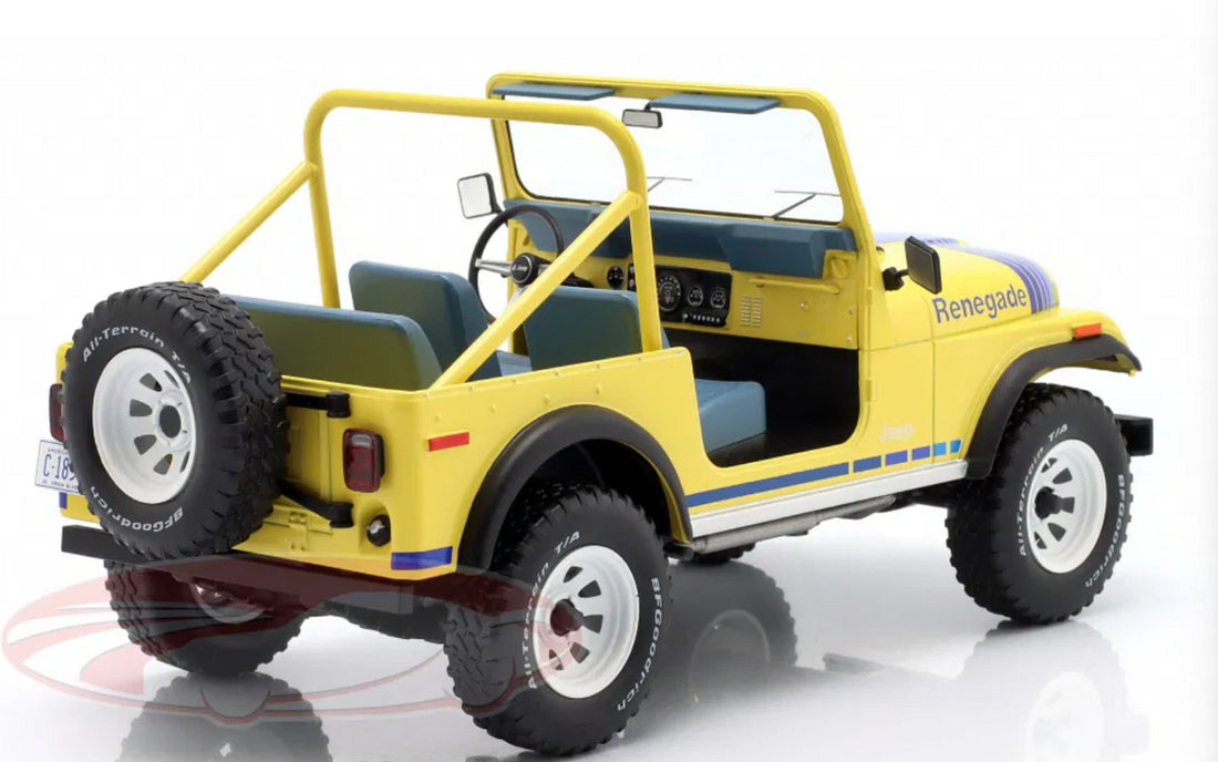 1980 Jeep CJ-7 Renegade (Jaune-Yellow)