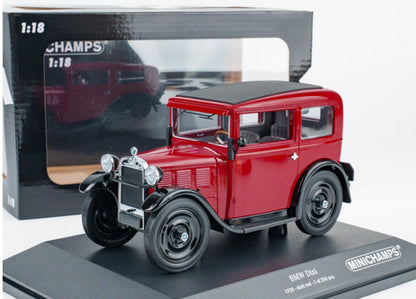 BMW Dixi 1928 Rouge Foncé 1:18 – Minichamps 155024000