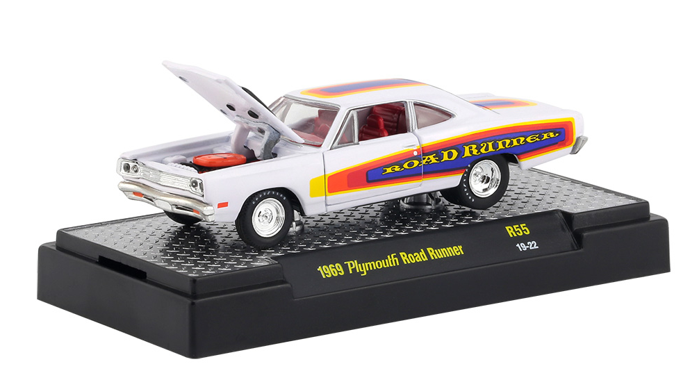 1969 Plymouth Road Runner in Bright White with Graphics