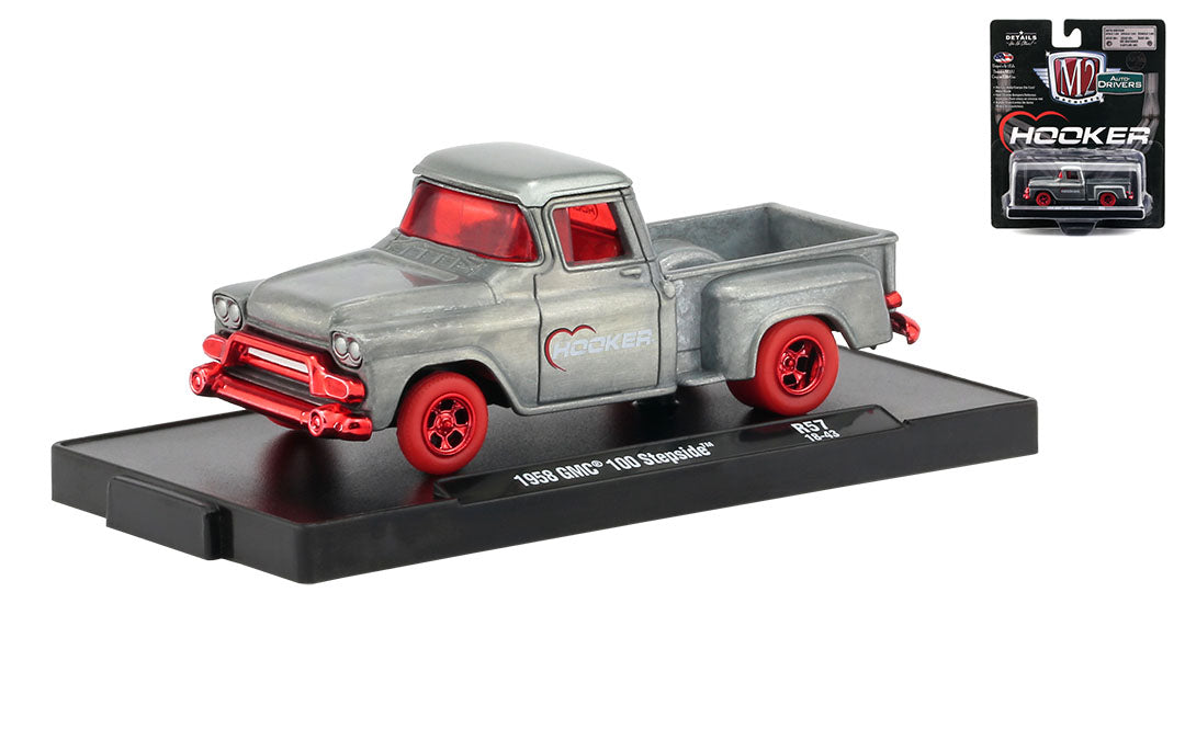 Super Chase Cars-Hooker Headers-1958 GMC 100 Stepside