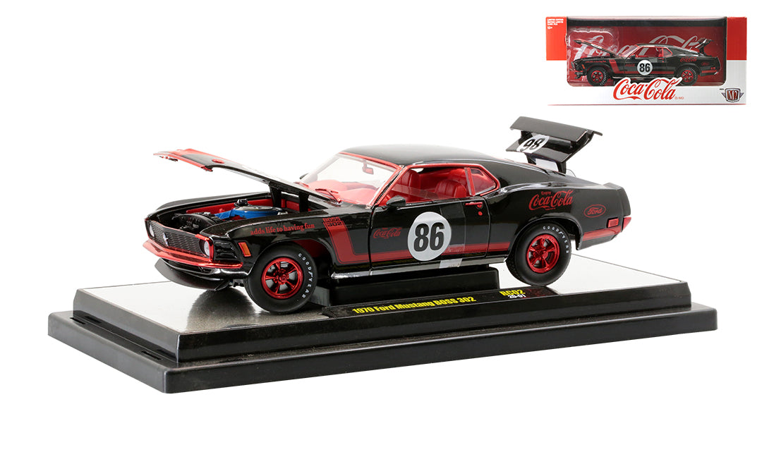 Chase Cars -Coca-Cola, 1970 Ford Mustang BOSS 302