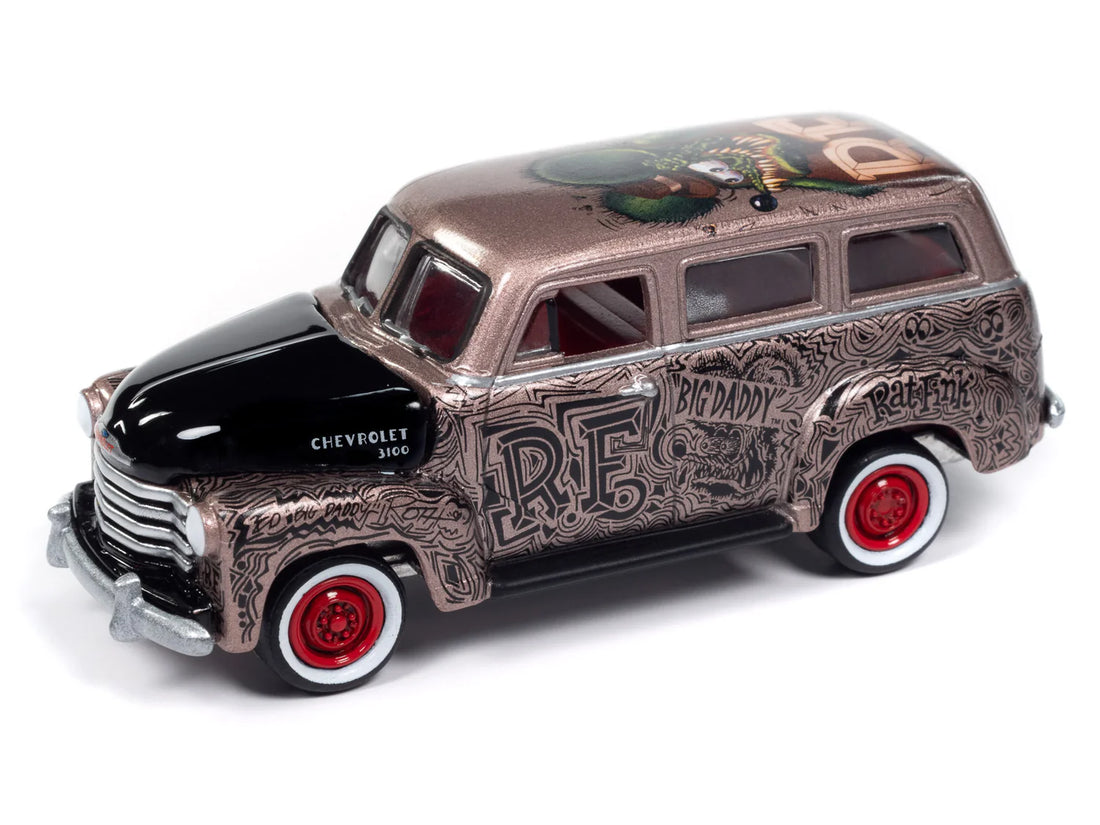 Johnny Lightning-1950 Chevy Suburban (Rat Fink)