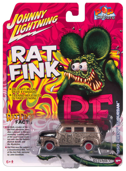 Johnny Lightning-1950 Chevy Suburban (Rat Fink)