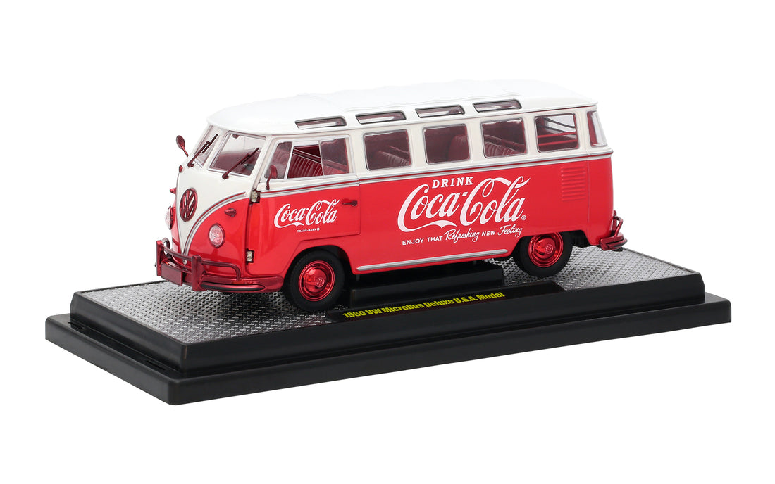 Chase Cars &amp; Trucks-Coca-Cola, 1960 VW Microbus Deluxe USA Model