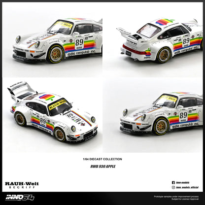(PRE-ORDER 2026) Porsche 911 RWB 930 No. 89 Apple Livery INNO64 1:64 IN64-RWB930-APPLE
