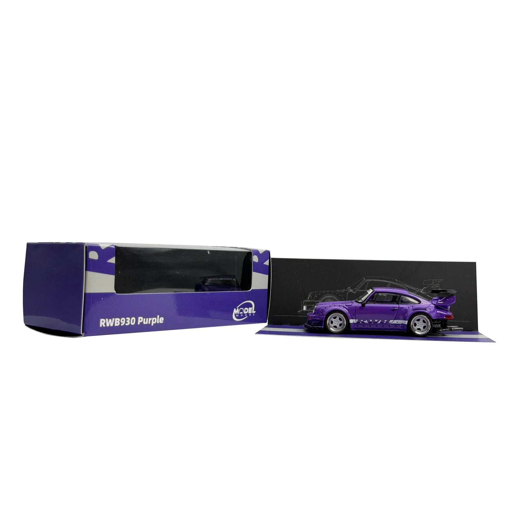 Porsche 911 RWB 930 violette 1:64 – Model Model MM64-RWB930-003