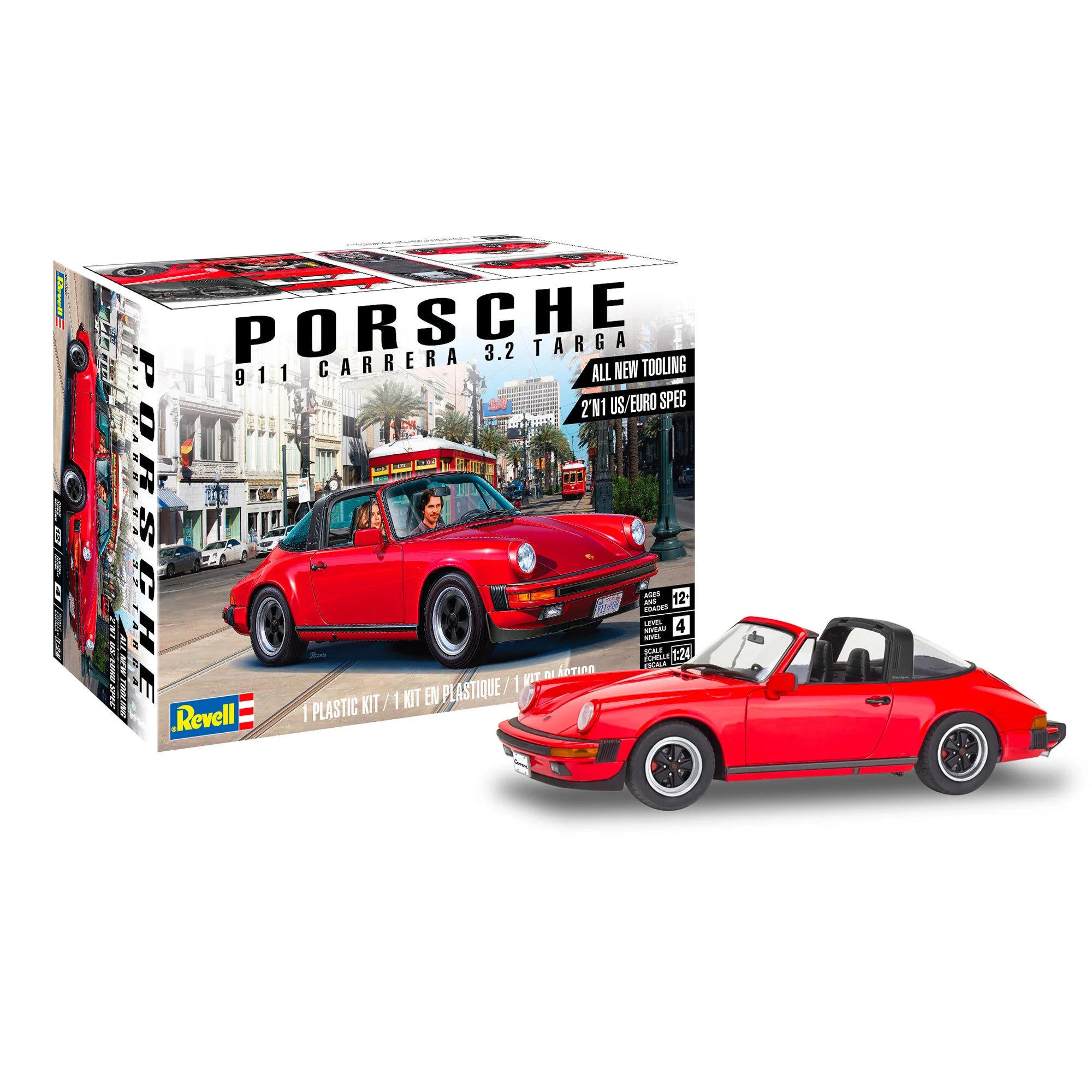 Revell - Porsche 911 Carrera 3.2 Targa - 14527-0177