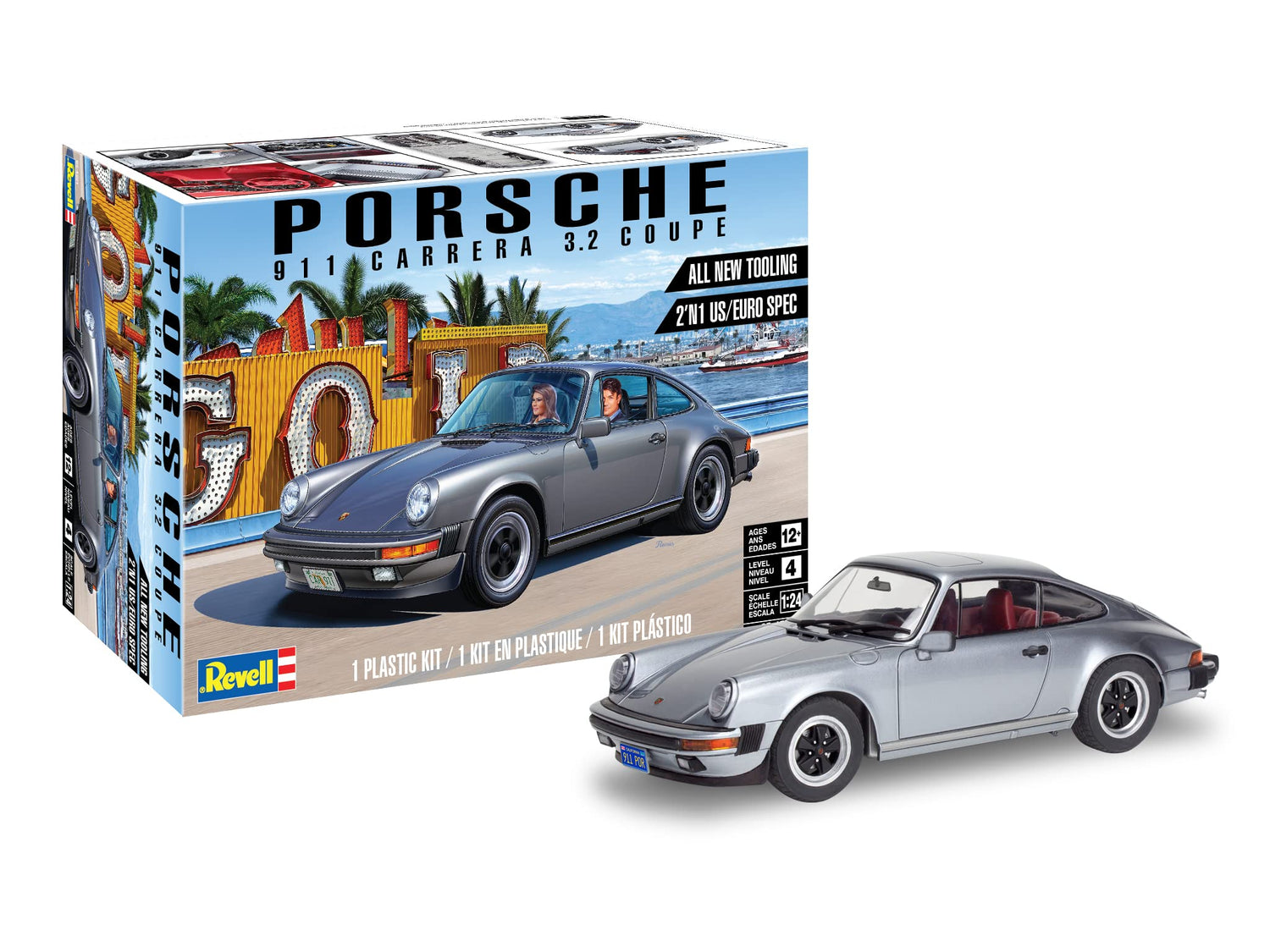 Revell - Porsche 911 Carrera 3.2 Coupe - 14521-0177