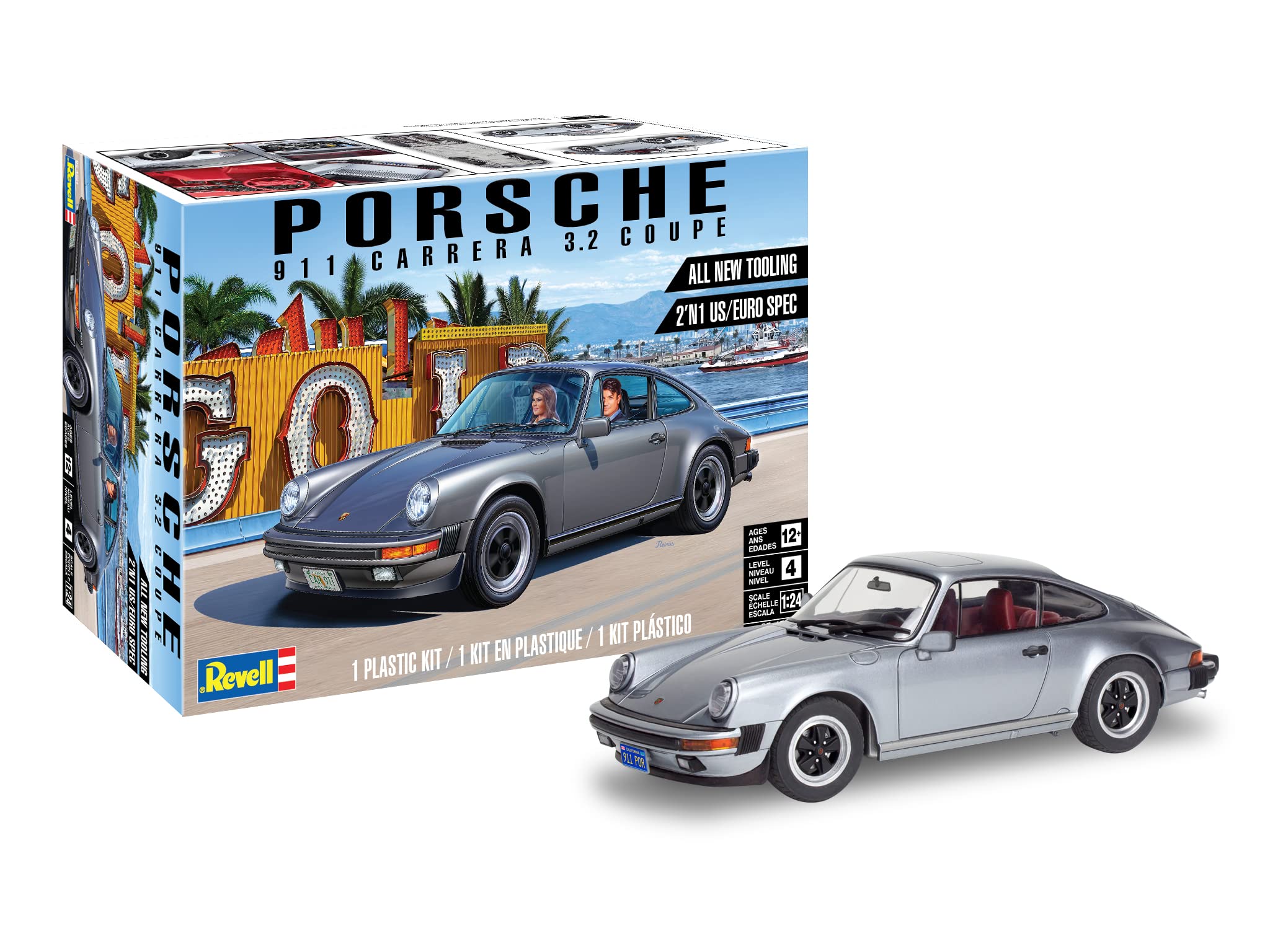 Revell - Porsche 911 Carrera 3.2 Coupe - 14521-0177