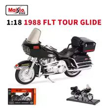 1988 Harley-Davidson FLT Tour Glide – Noir – Maisto 1:18 Series 45 – 31360-45-C