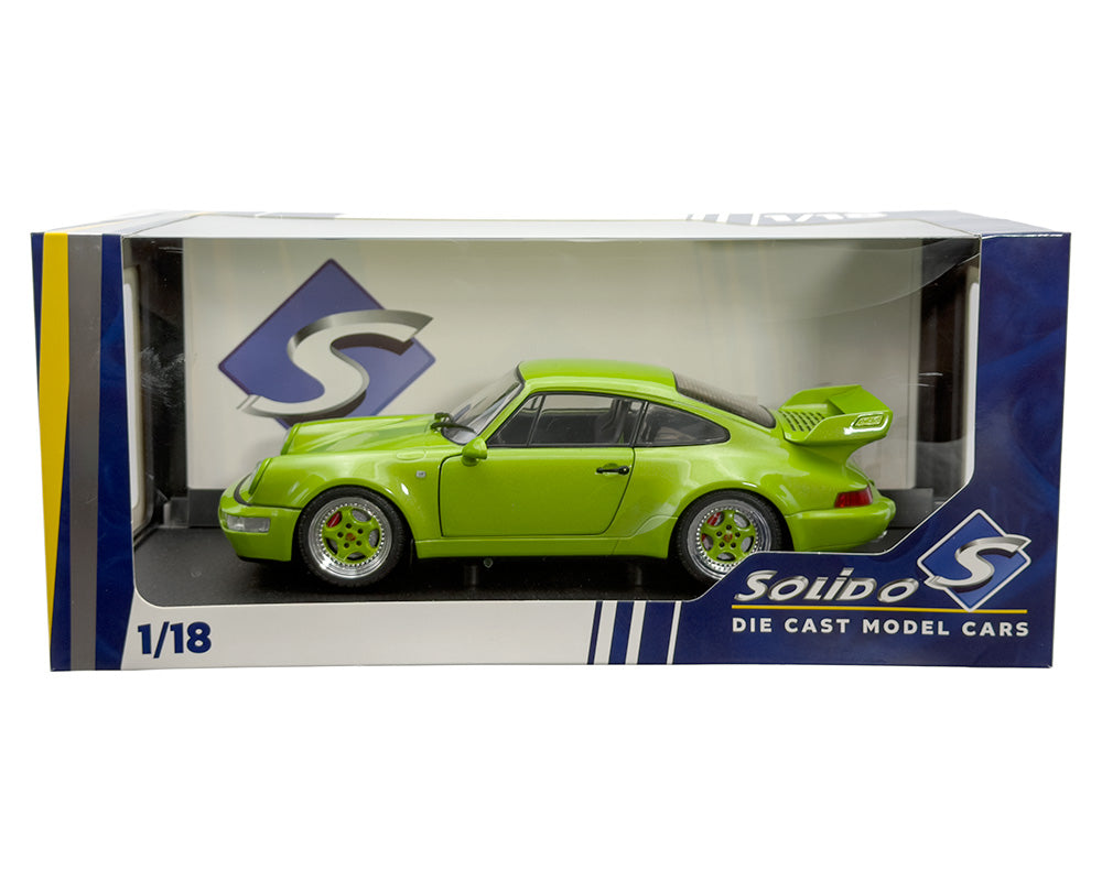 Solido 1:18 1990 Porsche 911 (964) Carrera RS – Green – S1803411