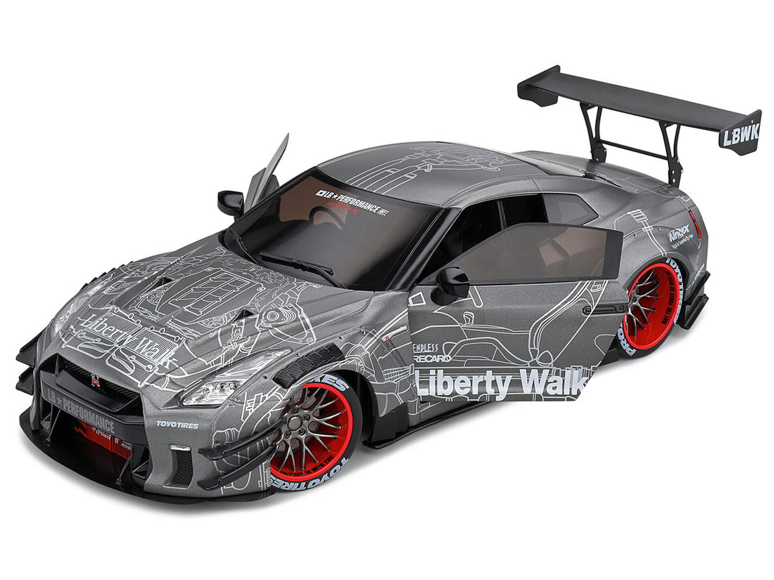 SOLIDO - 2020 Nissan GT-R (R35) RHD (Right Hand Drive) - Liberty Walk 2.0 Body Kit
