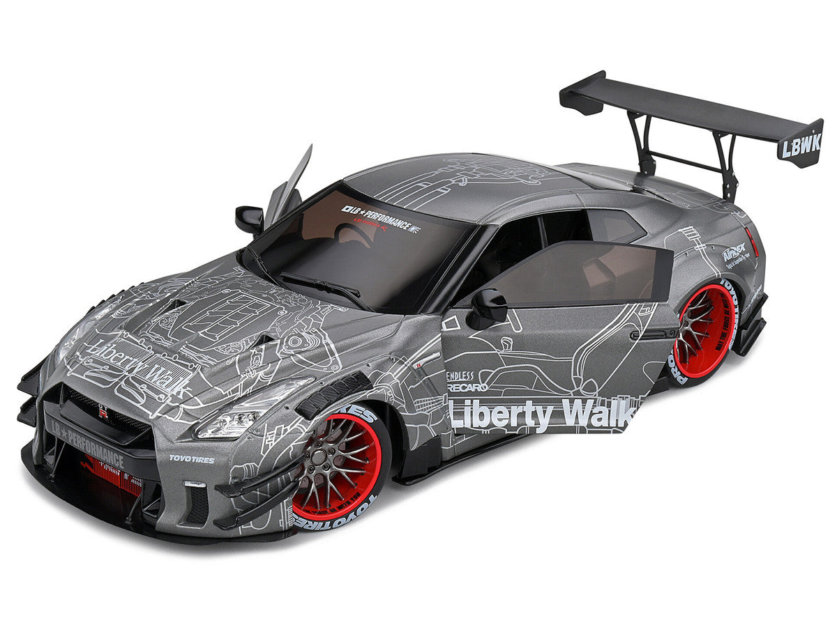 SOLIDO - 2020 Nissan GT-R (R35) RHD (Right Hand Drive) - Liberty Walk 2.0 Body Kit