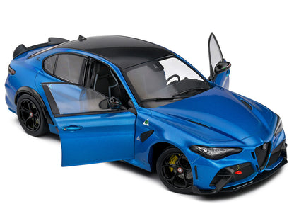SOLIDO - 2022 Alfa Romeo Giulia GTA - (Blue with Carbon Top)