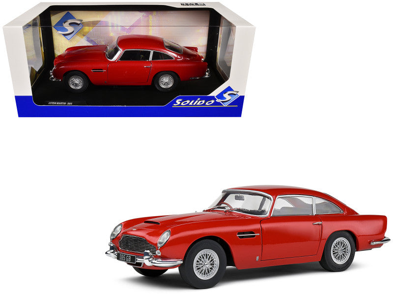 SOLIDO - 1964 Aston Martin DB5 RHD (Right Hand Drive) - (Red)