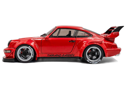 SOLIDO - 2024 RWB Bodykit "Taikano Kaishin" Red with Black Stripes - S1807514