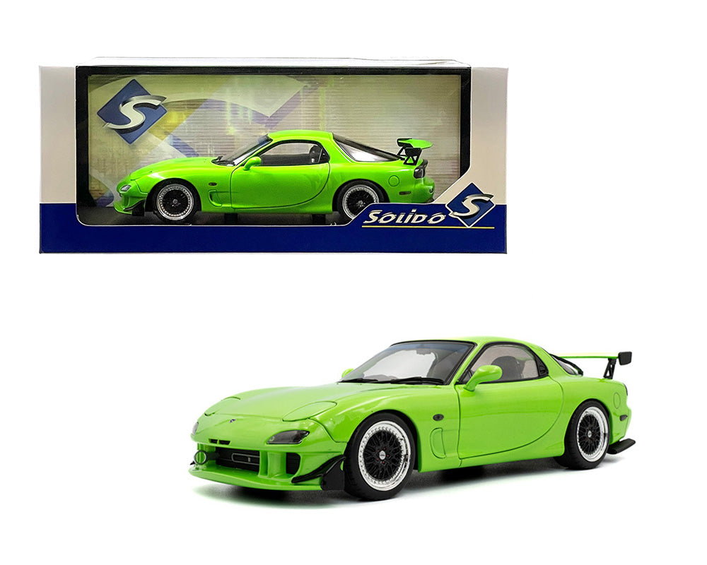 Solido 1:18 1999 Mazda RX-7 FD3RS Green – S1810606
