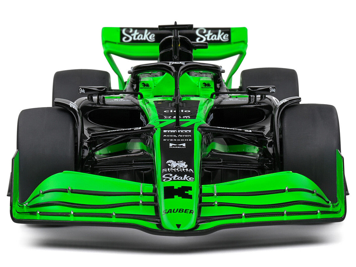 SOLIDO - KICK Sauber C44 -Stake - (Showcar Version) – Black / Green – 2024