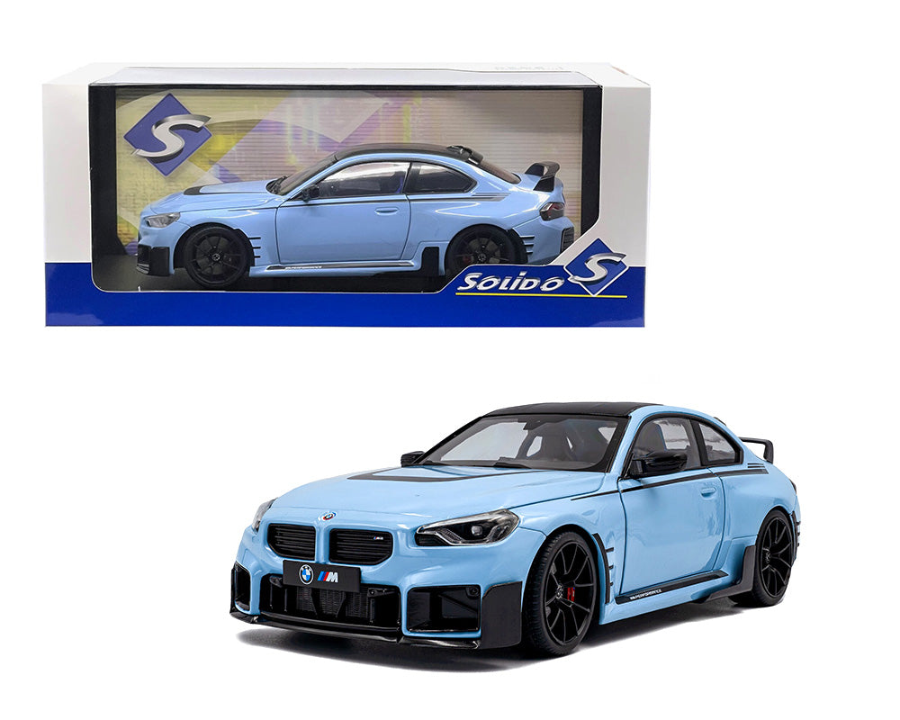 Solido 1:18 BMW M2 (G87) Performance Parts 2024 – Bleu clair S1812901