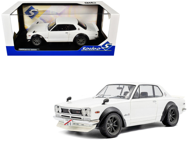 SOLIDO - 1970 Nissan Skyline (C10) Hakosuka RHD (Right Hand Drive) White - S1813001