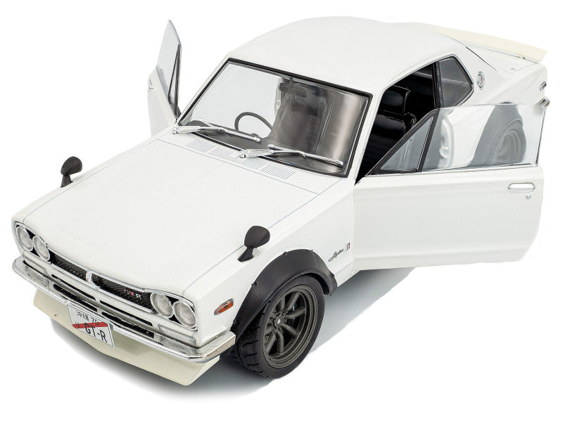 SOLIDO - 1970 Nissan Skyline (C10) Hakosuka RHD (Right Hand Drive) White - S1813001