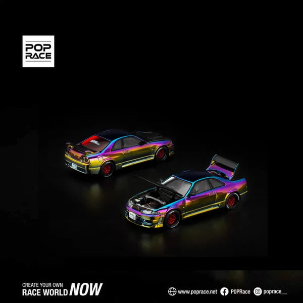 POPRACE 1/64 - Nissan Skyline GT-R (BNR33) APA EXPO 2025 Exclusive Model - S42-APAXPO202