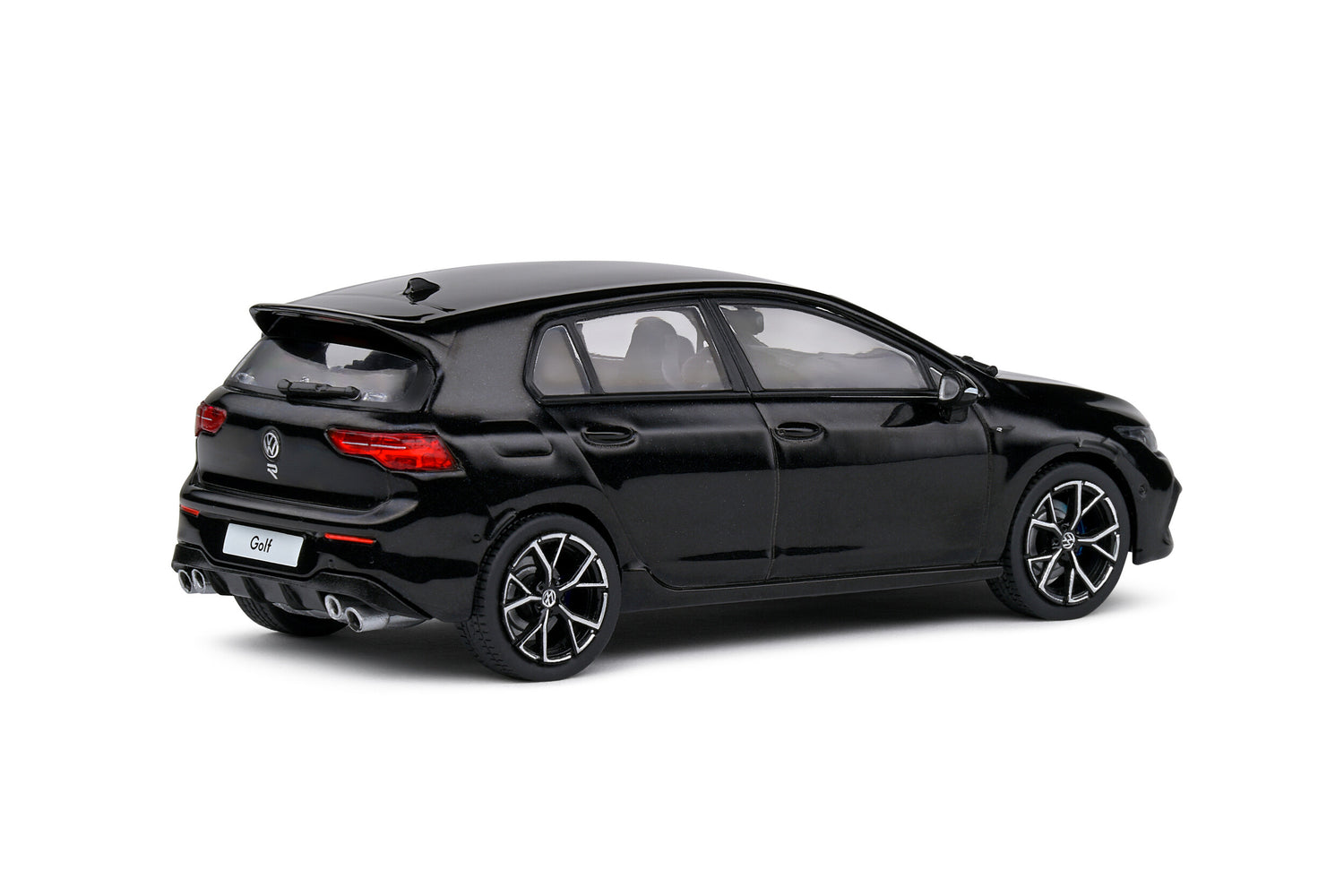 SOLIDO - 2022 Volkswagen Golf R MK8 – Deep Black Pearl - (1:43)
