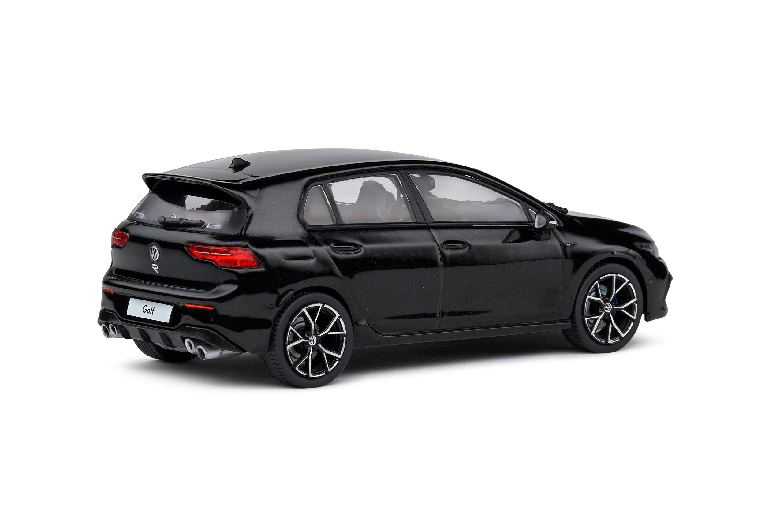 SOLIDO - 2022 Volkswagen Golf R MK8 – Deep Black Pearl - (1:43)