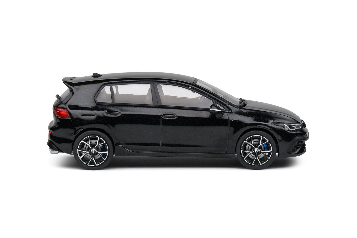 SOLIDO - 2022 Volkswagen Golf R MK8 – Deep Black Pearl - (1:43)