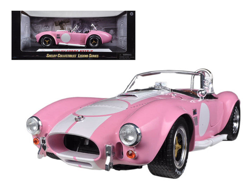 Shelby Cobra 427 S/C 1965 Rose – Shelby Collectibles Legend Series 1:18 (SC114/pink)