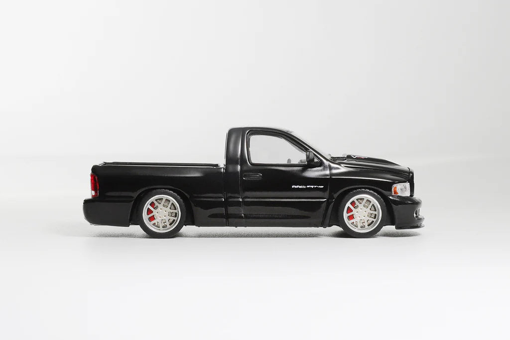 Shoom64 by GCD 1/64 - 2003 Ram SRT-10 LHD Black - SHOOM-103-003