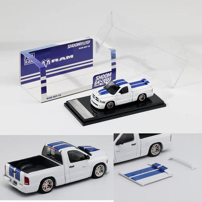 Shoom64 by GCD 1/64 - 2003 Ram SRT-10 LHD White - SHOOM-103-005