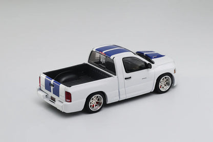 Shoom64 by GCD 1/64 - 2003 Ram SRT-10 LHD White - SHOOM-103-005