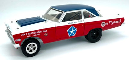 1965 Plymouth AWB Sox &amp; Martin - 1st Paint Scheme