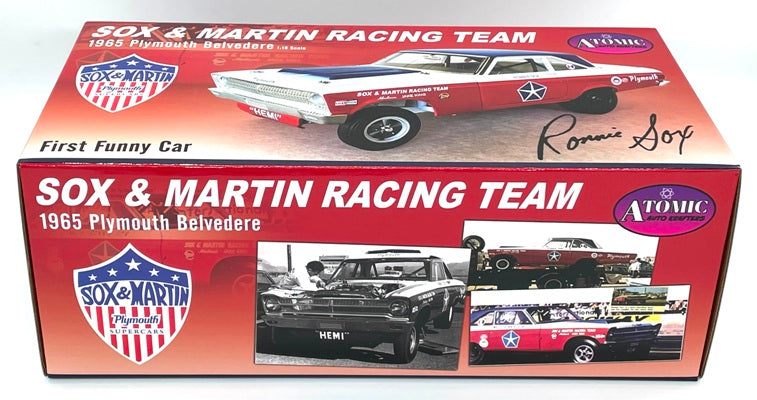 1965 Plymouth AWB Sox &amp; Martin - 1st Paint Scheme