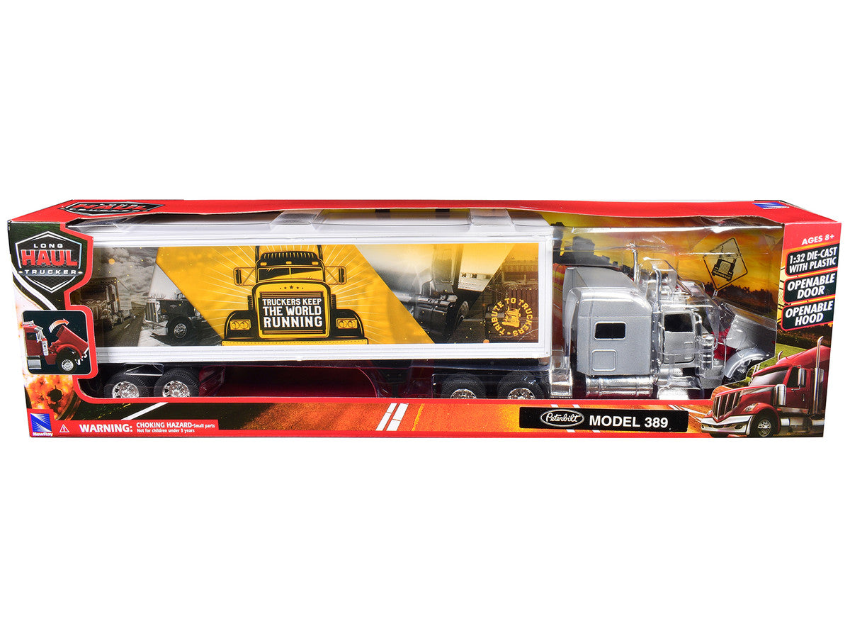 Peterbilt 389 -"Truckers Keep The World Running"