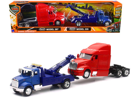 Dépanneuse Peterbilt 335 et cabine Peterbilt 387