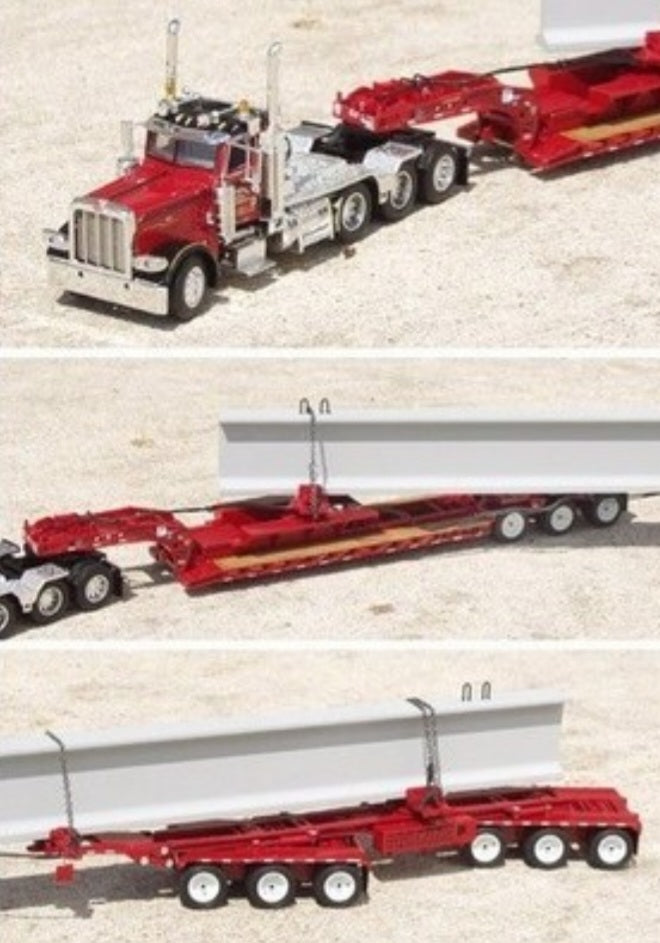 LEFEBVRE & SONS PETERBILT 389 TRIAXLE BEAM HAULER 1/64 Nice Car