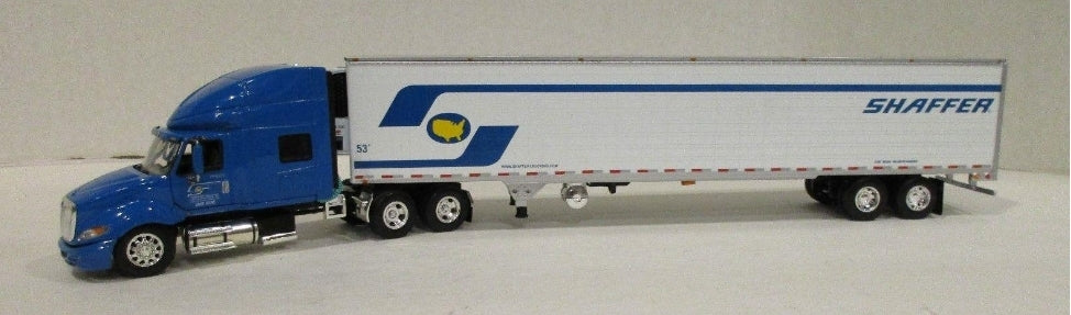 INTERNATIONAL PRO STAR SHAFFER W/ REFRIGERATED TRAILER, 1/64
