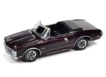 1970 OLDSMOBILE 442 CONVERTIBLE (BURGUNDY MIST)