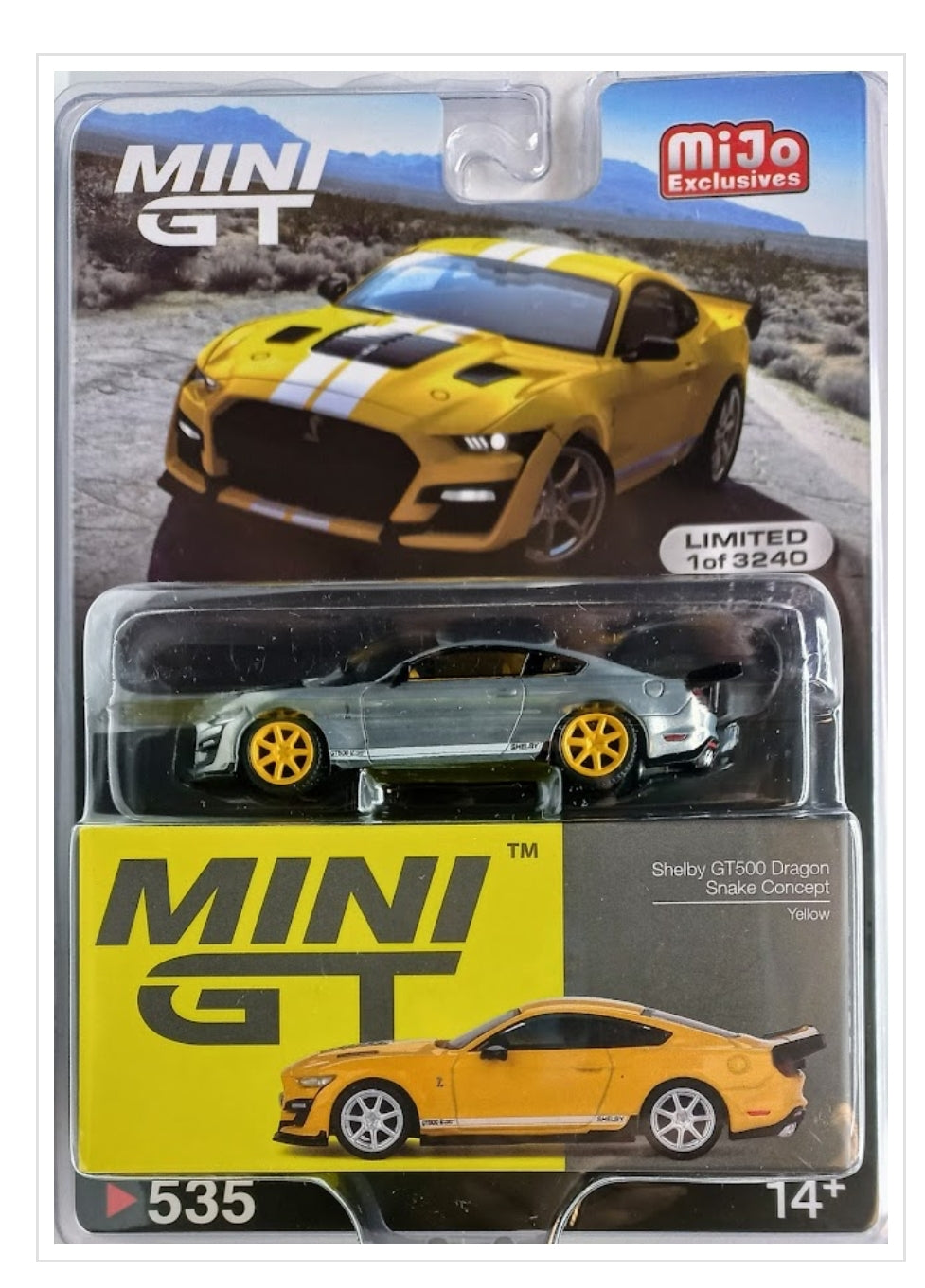 CHASE CAR-Ford Mustang Shelby GT500 Dragon Snake Concept