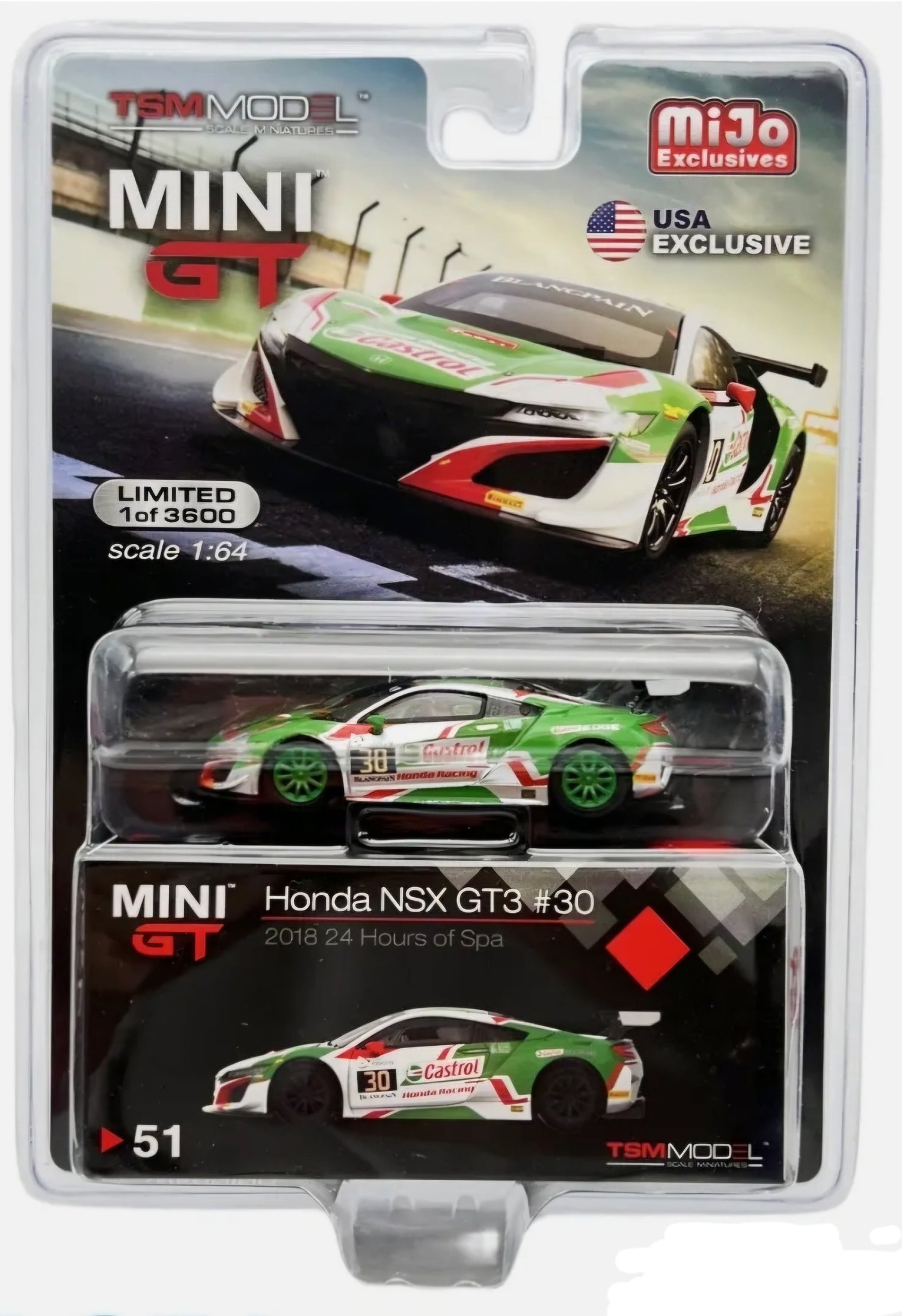 CHASE CAR-Honda NSX GT3 
