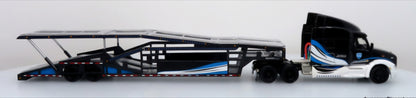 Peterbilt 579 w/ Car Hauler: Car Carriers 1:64