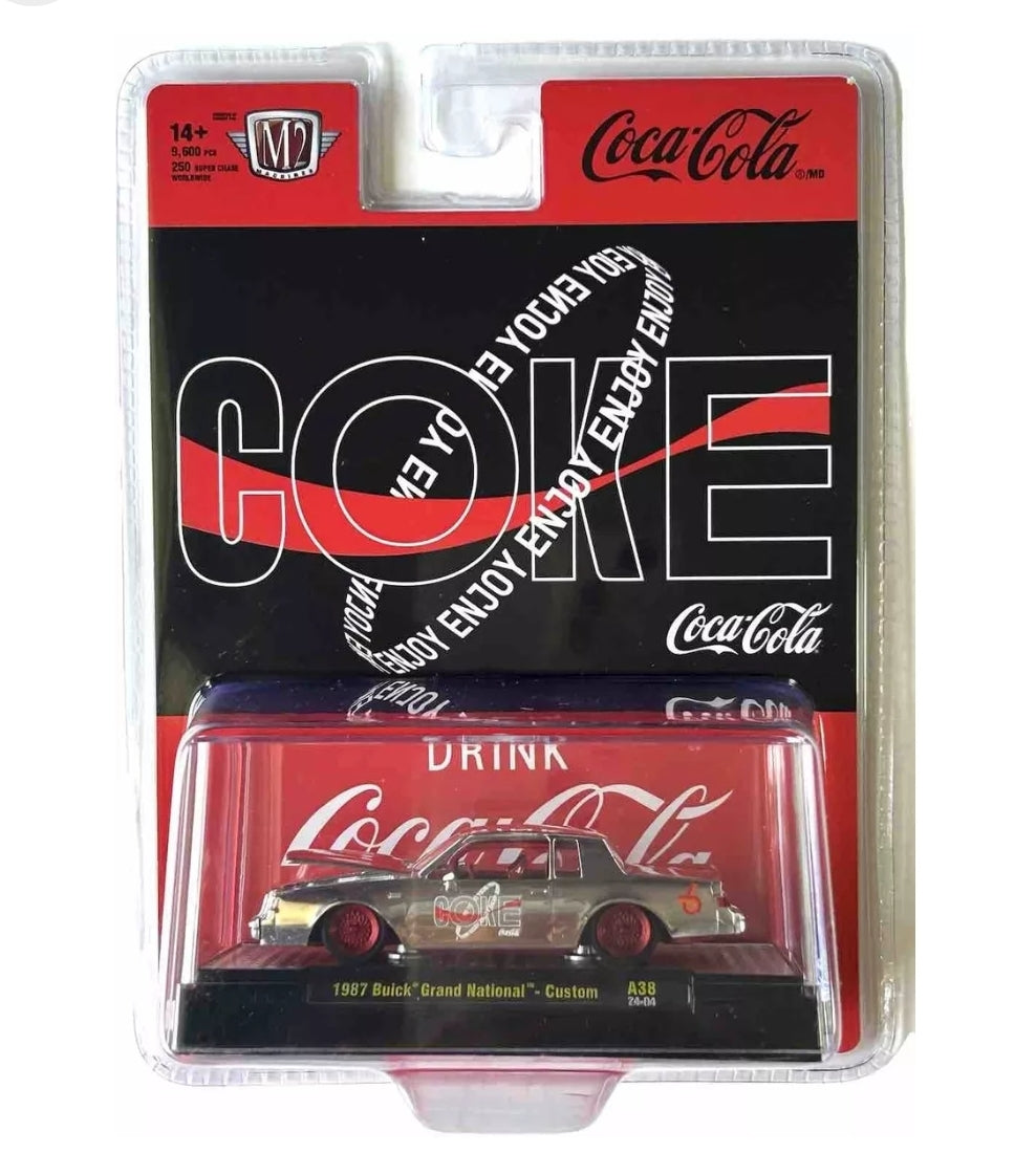 Super Chase Cars-Coca-Cola-1987 Buick Grand National (Limited 250