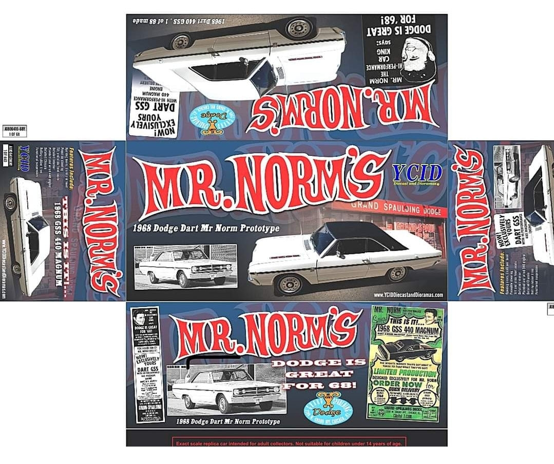 Mr. Norms, 1968 DODGE DART GSS 440