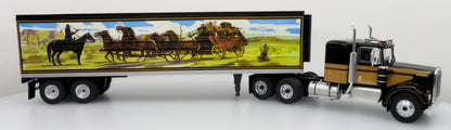 (PRE-ORDER NOV. 2024)) 1977 Kenworth W900A w/ Trailer: Bandit Trucking 1:43 (Limit un par client-Limit one per client)