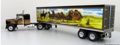 (PRE-ORDER NOV. 2024)) 1977 Kenworth W900A w/ Trailer: Bandit Trucking 1:43 (Limit un par client-Limit one per client)