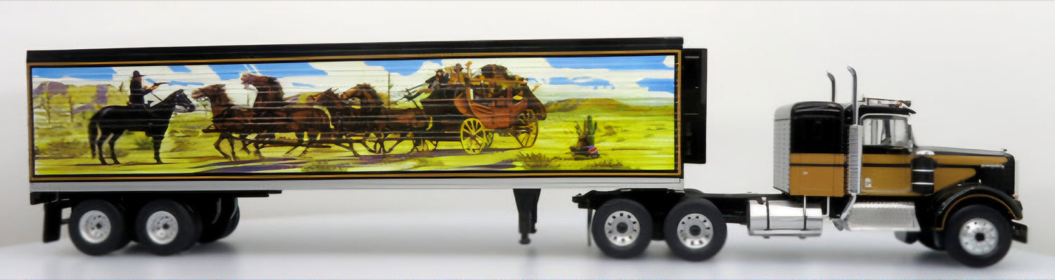 (PRE-ORDER NOV. 2024)) 1977 Kenworth W900A w/ Trailer: Bandit Trucking 1:43 (Limit un par client-Limit one per client)